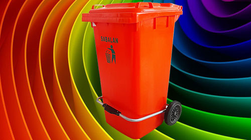 رنگبندی سطل زباله 240
