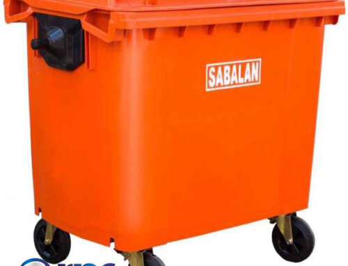 سطل زباله 660 لیتری سبلان